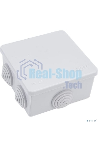 Коробка расп. для о/п Рувинил 67040 Тусо 85х85х40мм, 6 вводов, IP54