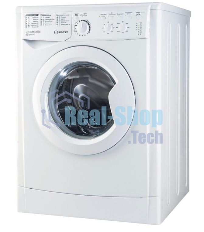 Стиральная машина Indesit IWSE6105(CIS)L белый, загрузка фронтальная 6 кг, 1000 об/мин., класс: А