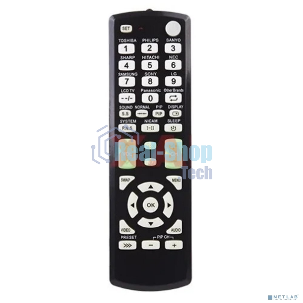 Универсальный пульт дистанционного управления Rexant для телевизора (RX-E877)