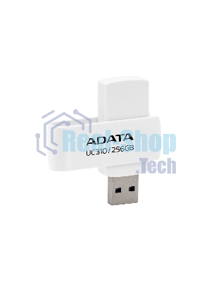 Флешка USB ADATA UC310 (UC310-256G-RWH), 256Gb, USB 3.2 Gen1, R/W 100/30, белый