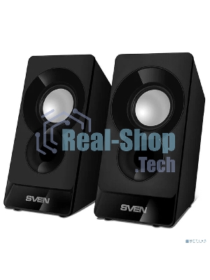 Акустическая система SVEN 300 2.0 черный 6Вт