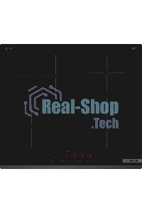 Индукционная варочная панель Bosch 6 series, 60 см, индукция, 1 зона расширения под гусятницу, скошенные края, Perfect fry plus, сенсорное управление, черный