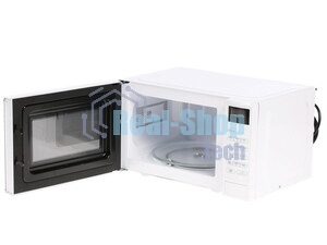 Микроволновая печь BBK 20MWS-728S/W белый/черный, 20 л, 700 Вт, переключатели - сенсор