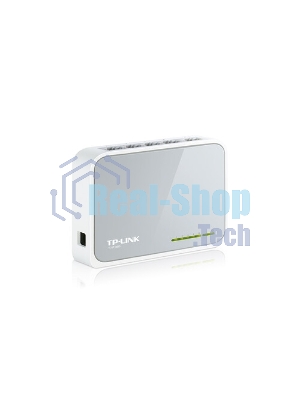 Коммутатор TP-Link SOHO TL-SF1005D Коммутатор 5-port 10/100M mini Desktop Switch, 5 10/100M RJ45 ports, Plastic case