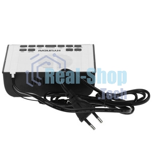 Радиобудильник Hyundai H-RCL231 белый LCD подсв:белая часы:цифровые FM
