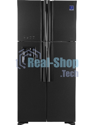 Холодильник Hitachi R-W660PUC7 GGR серый двухкамерный 396/144л морозилка сверху No Frost, Side by Side