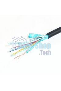 Кабель HDMI-DVI Cablexpert CC-HDMI-DVI-7.5MC, 19M/19M, single link, медь, позол.разъемы, экран, 7.5м, черный, пакет