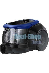 Пылесос Samsung VC18M21A0SB синий, 380/1800 Вт, уборка сухая, пылесборник контейнер 1.5 л