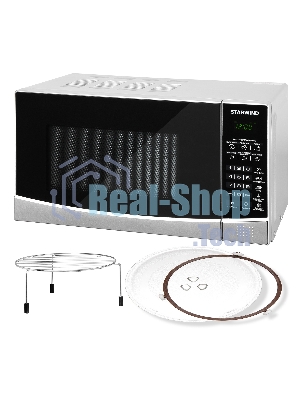 Микроволновая печь Starwind SMW3120 серебристый/черный, 20 л, 700 Вт, переключатели - сенсор